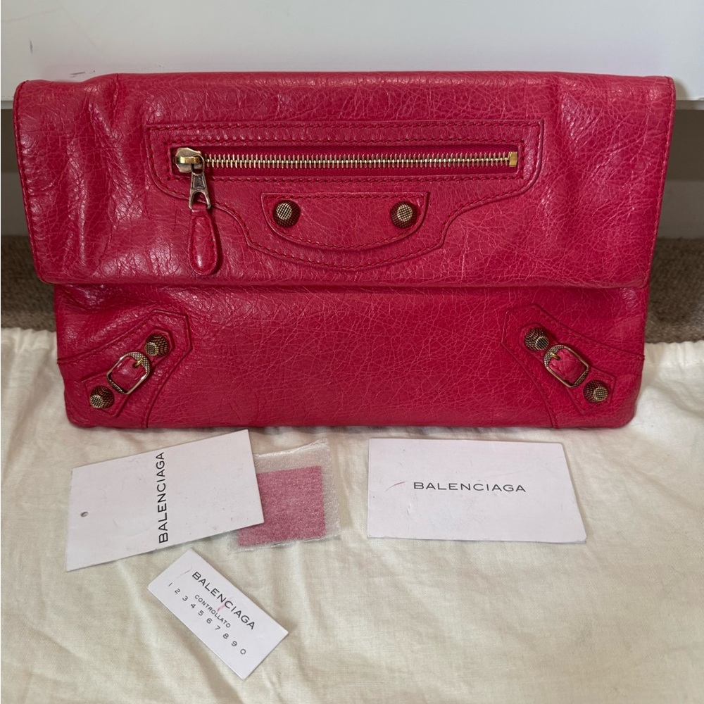 Balenciaga cluch bag